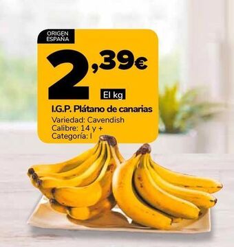 Supeco I.g.p. plátano de canarias oferta
