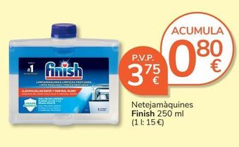 Consum Limpiadores finish oferta
