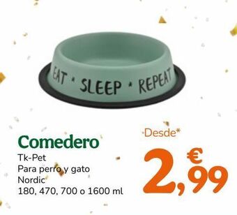 TiendAnimal Comedero para perros oferta