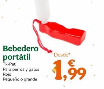 TiendAnimal Bebedero para perros oferta
