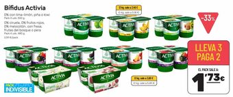 AhorraMas Bífidus activia oferta