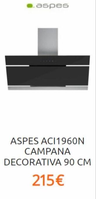 Eureka Electrodomésticos Campana decorativa aspes oferta