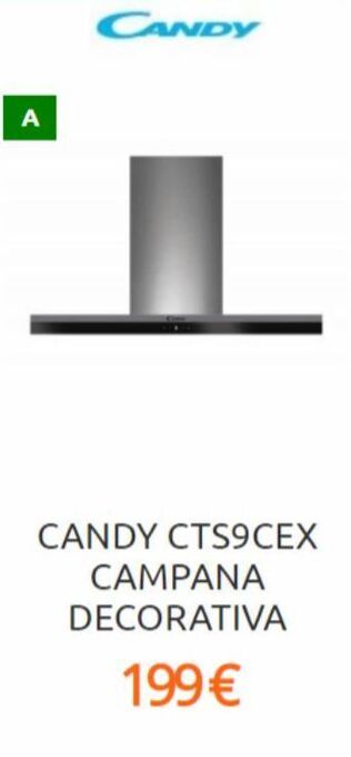 Eureka Electrodomésticos Campana decorativa candy oferta