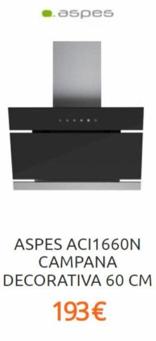 Eureka Electrodomésticos Campana decorativa aspes oferta