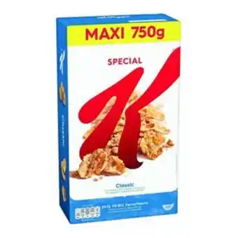 BM Supermercados Cereal special k 750 g oferta