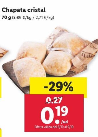Lidl Chapata oferta