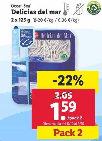 Lidl Angulas ocean sea oferta