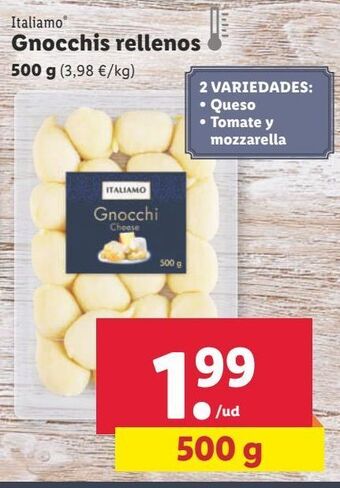 Lidl Gnocchi italiamo oferta