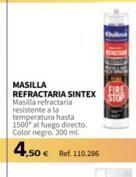 Coferdroza Masilla refractaria sintex oferta