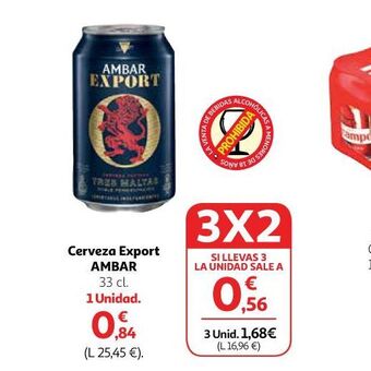 Alcampo Cerveza oferta