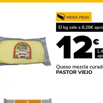 Supeco Queso de mezcla curado oferta