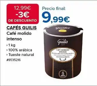 Costco Cafés guilis café molido intenso oferta