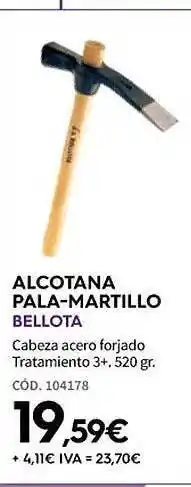 ferrOkey Alcotana pala-martillo bellota oferta