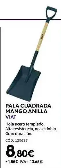 ferrOkey Pala cuadrada mango anilla viat oferta