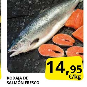 Supermercados MAS Rodaja de salmón fresco oferta
