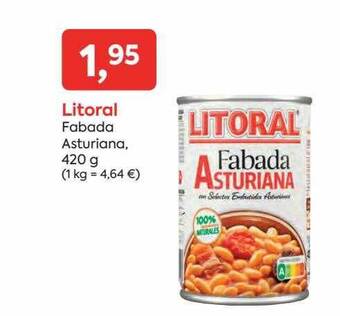 Suma Supermercados Litoral fabada asturiana oferta