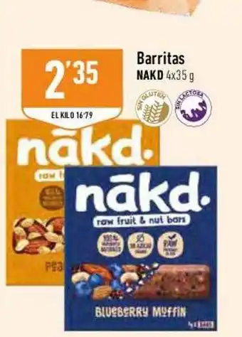 Supermercados Deza Barritas nakd oferta
