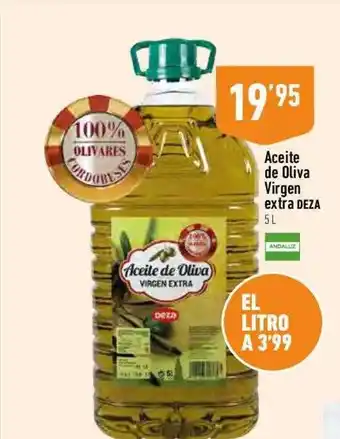 Supermercados Deza Aceite de oliva virgen extra deza oferta