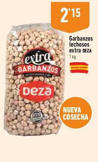 Supermercados Deza Garbanzos lechosos extra deza oferta