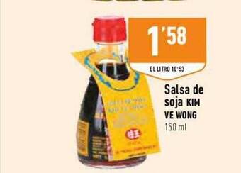 Supermercados Deza Salsa de soja kim ve wong oferta