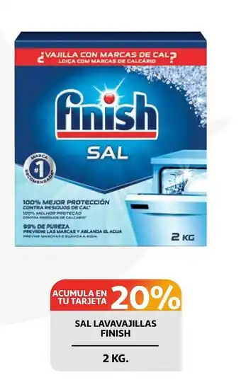 Alcampo Sal lavavajillas finish oferta