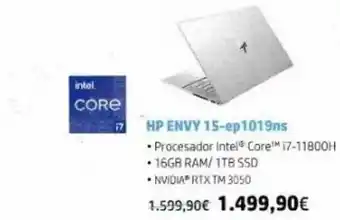 Fnac Hp envy 15-ep1019ns oferta