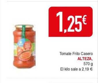 Masymas Tomate frito casero alteza oferta