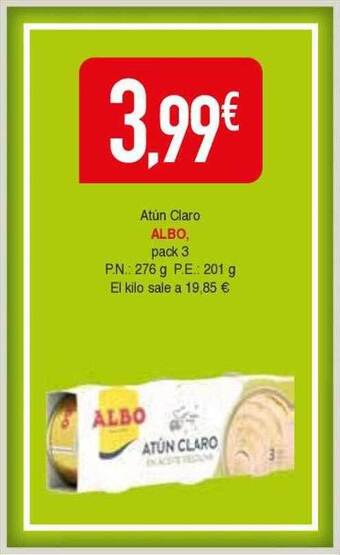 Masymas Atún claro albo pack 3 oferta