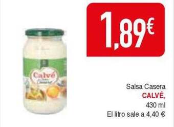 Masymas Salsa casera calvé oferta