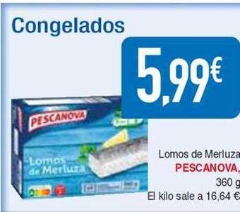 Masymas Lomos de merluza pescanova oferta