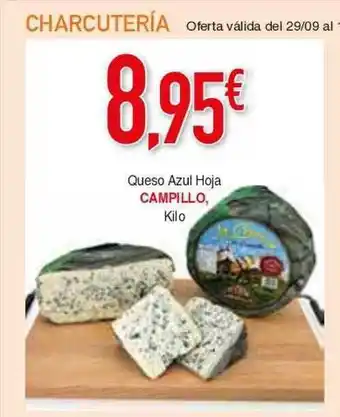 Masymas Queso azul hoja campillo kilo oferta