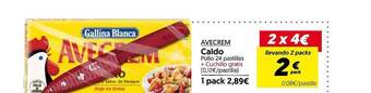 Hiper Usera Avecrem caldo pollo 24 pastillas oferta