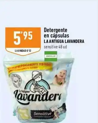 Supermercados Deza Detergente en cápsulas la antigua lavandera oferta