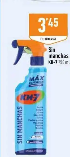 Supermercados Deza Sin manchas kh-7 oferta