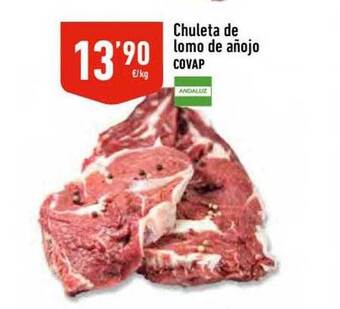 Supermercados Deza Chuleta de lomo de añojo covap oferta