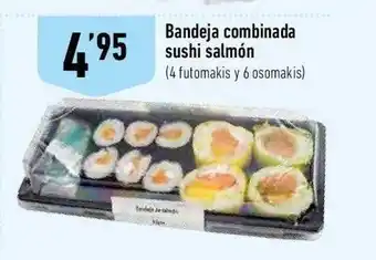 Supermercados Deza Bandeja combinada sushi salmón oferta