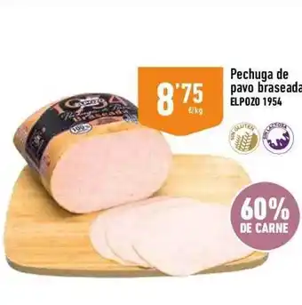 Supermercados Deza Pechuga de pavo braseada elpozo oferta