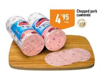 Supermercados Deza Chopped pork campofrio oferta
