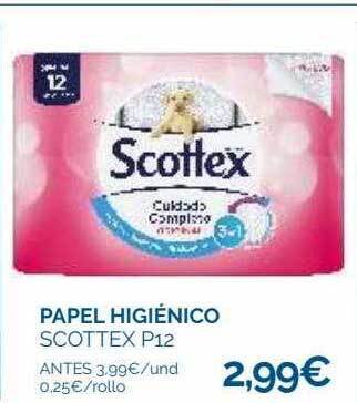 Supermercados La Despensa Papel higiénico scottex oferta