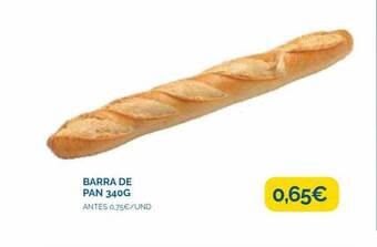 Supermercados La Despensa Barra de pan oferta