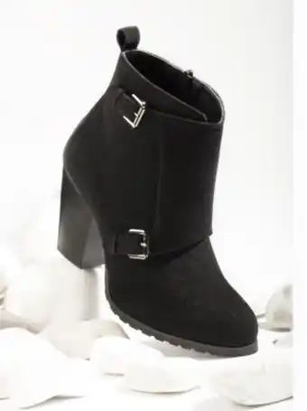 Venca Botines con pieza frontal y hebillas oferta