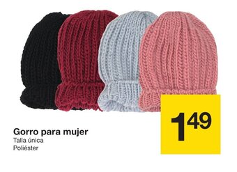 Zeeman Gorro para mujer oferta