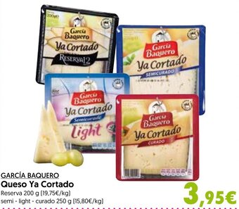 Hiper Usera GARCIA BAQUERO queso ya cortado oferta