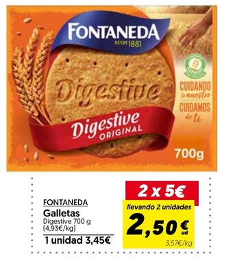 Hiper Usera FONTANEDA galletas oferta