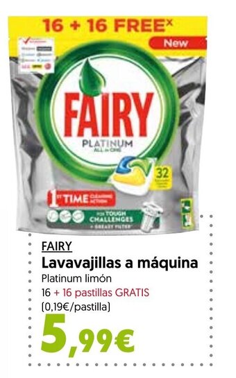 Hiper Usera FAIRY lavavajillas a máquina oferta