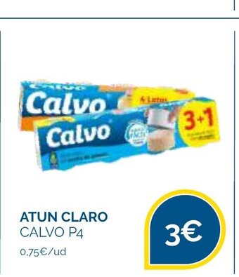 Supermercados La Despensa Atun Claro Calvo oferta