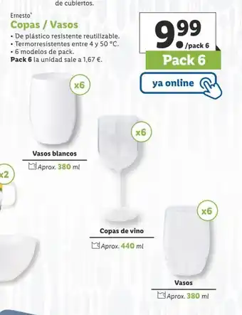 Copas Vasos