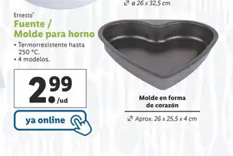 Lidl Fuente Molde Para Horno oferta