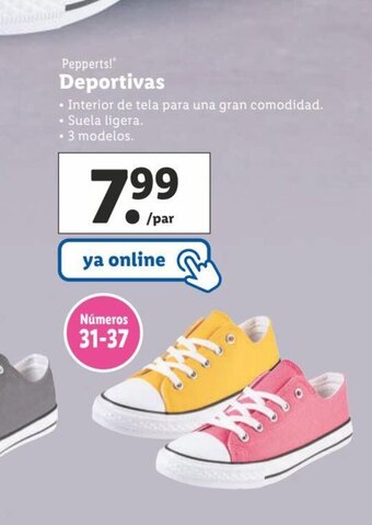 Lidl Deportivas oferta