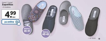 Lidl Zapatillas oferta